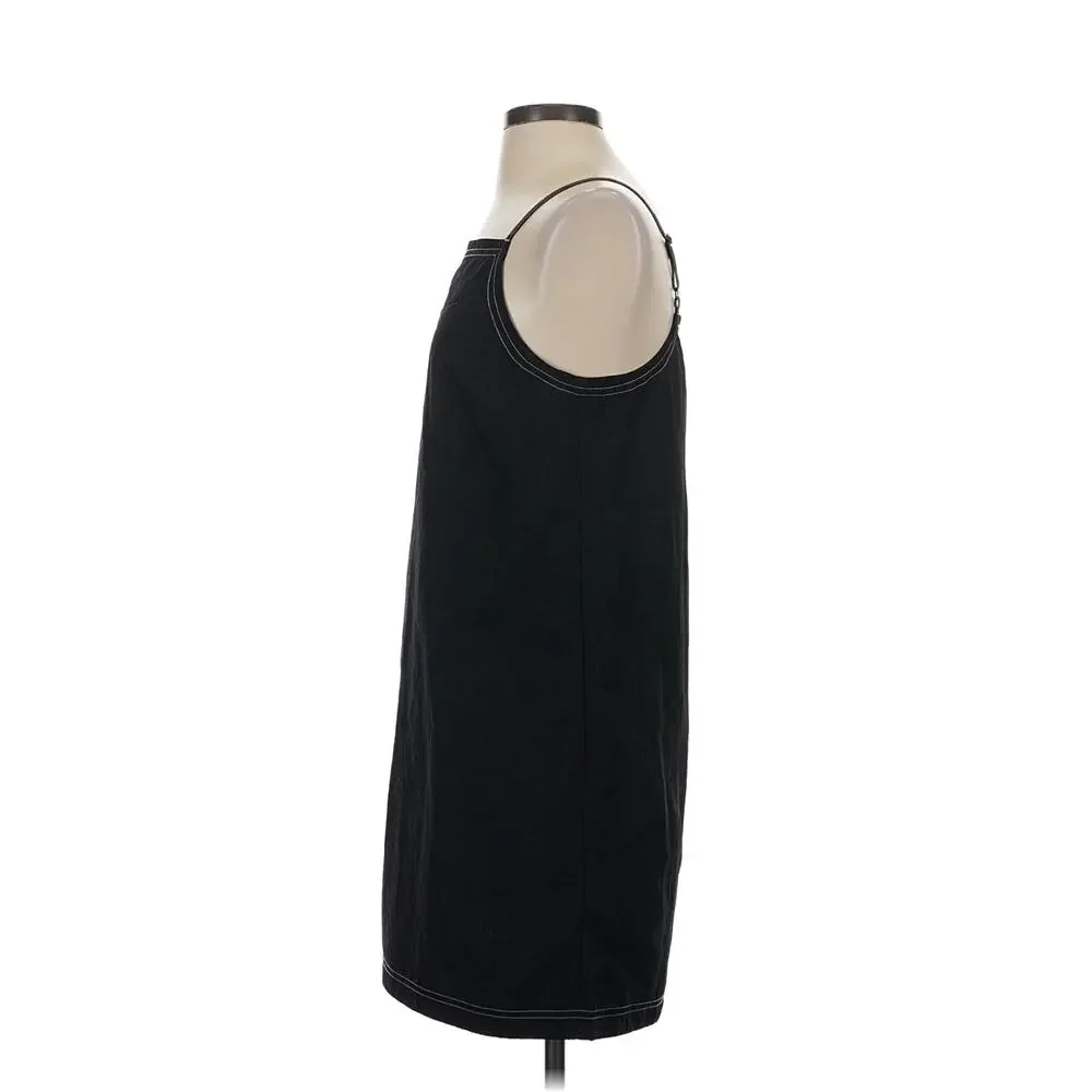 NIKE Swoosh Contrast Stitch Woven Cami Dress Sz. S